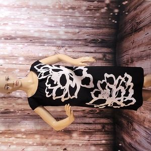 NWOT Studio By London Times Women's Sleeveless Floral Dress Size 12